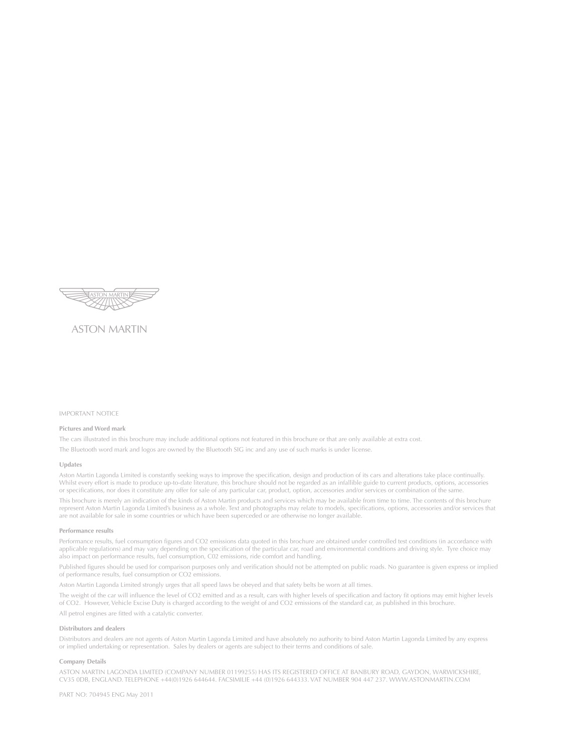 2012 Aston Martin Cygnet Brochure Page 5